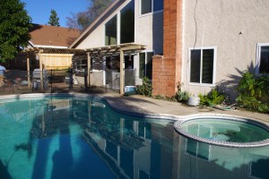 Back Yard & Pool View