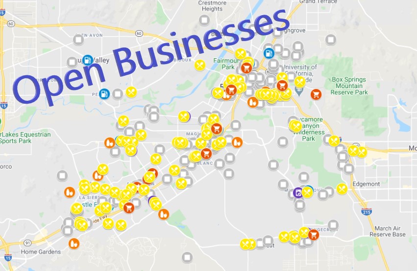 Open for Business Map